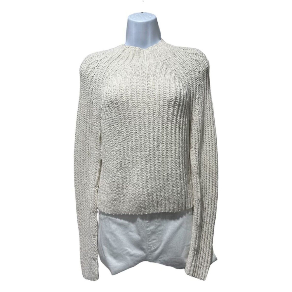 Toteme Alpaca Blend Boxy Knit Creme, size XS/S NWT